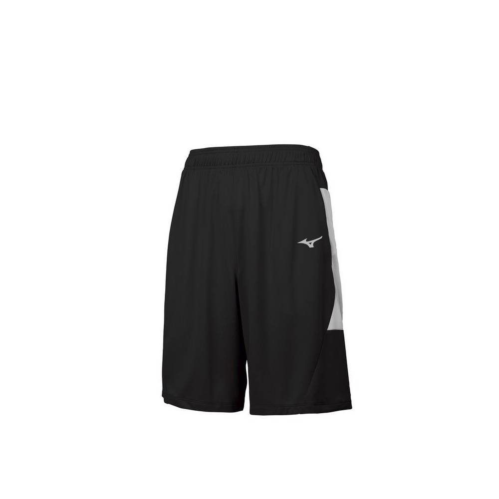 Mens Mizuno Aerolite Shorts Black/Grey Philippines (OCZSPK680)